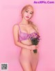 Beautiful Lee Ji Na shows off a full bust with underwear (176 pictures)