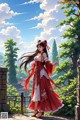 Hentai - Crimson Silks Dancing in the Twilight Breeze Set.2 20250103 Part 10