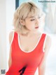 Beautiful Chadaporn Lookgade Rungsanpreecha dreamy seductive with pink underwear (17 photos)